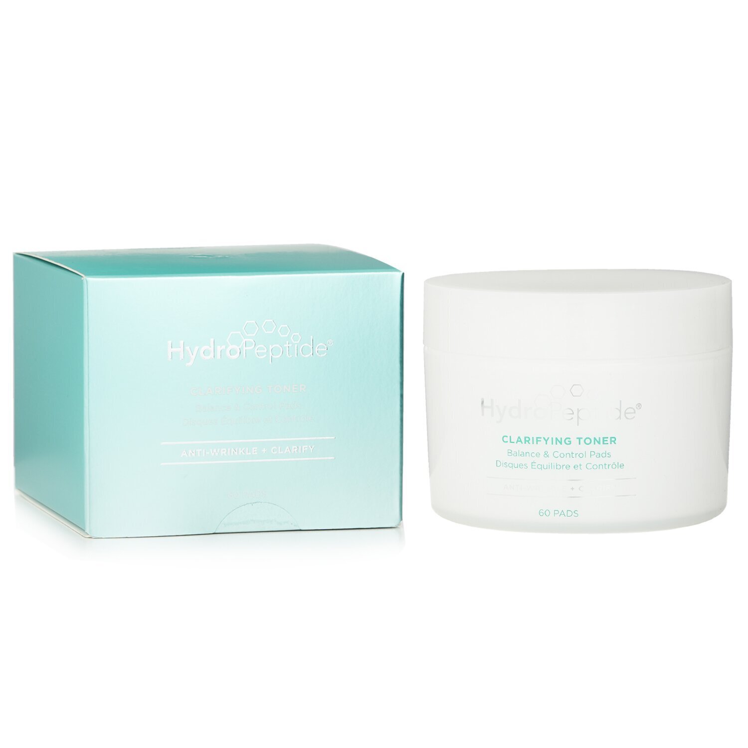 HydroPeptide Clarifying Toner Balance & Control Pads 60 Pads