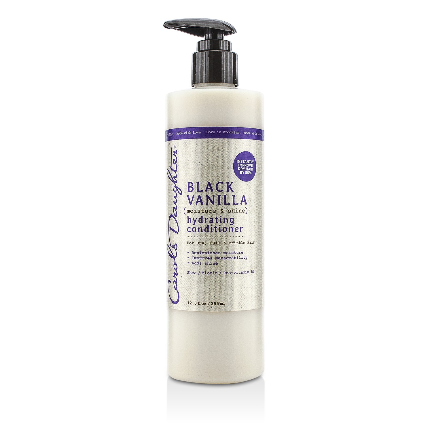 Carol's Daughter Black Vanilla Moisture & Shine Hydrating Conditioner (For Dry, Dull & Brittle Hair) 355ml/12oz