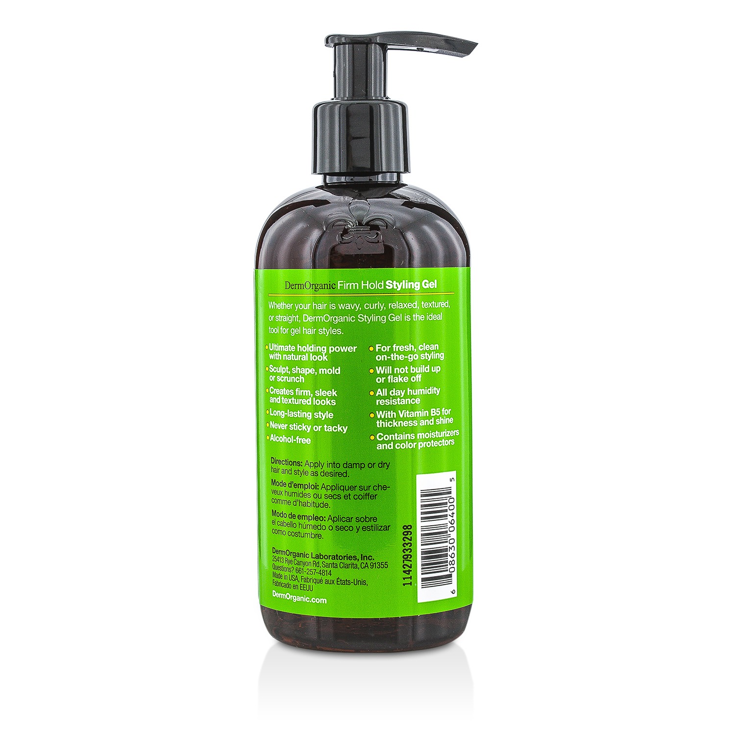 DermOrganic Möhkəm Formaverici Gel 300ml/10.1oz