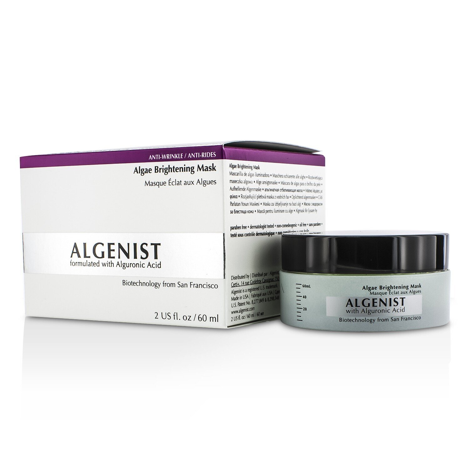 Algenist Rozjasňující maska s mořskými řasami Algae Brightenting Mask 60ml/2oz