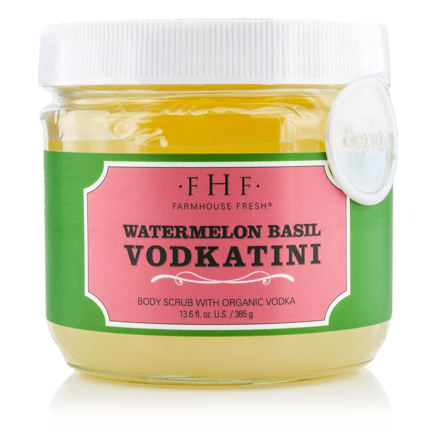 Farmhouse Fresh Watermelon Basil Vodkatini Body Scrub 385g/13.6oz