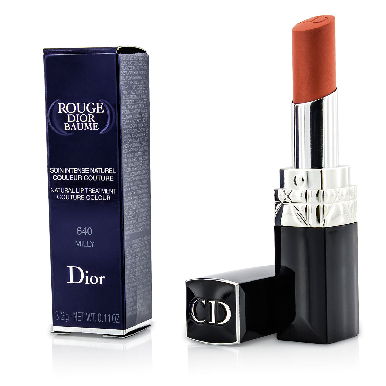 Christian Dior Rouge Dior Baume Color Tratamiento Natural de Labios 3.2g/0.11oz