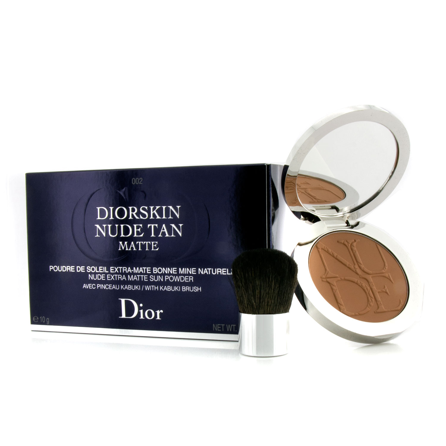 Christian Dior Diorskin Nude Tan Nude Extra Matte Sun Powder (With Kabuki Brush) 10g/0.35oz