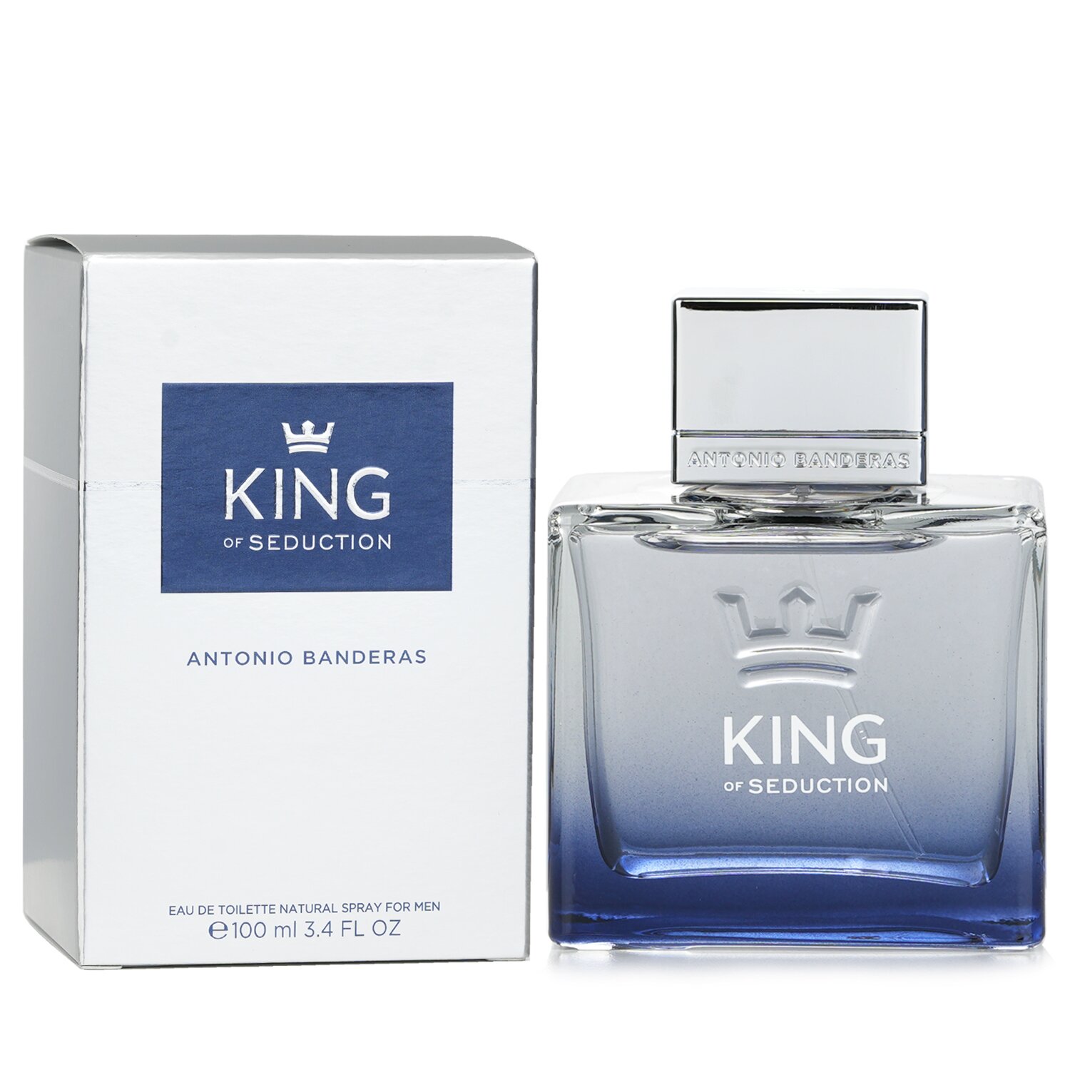 Antonio Banderas King Of Seduction Eau De Toilette Spray - Tuoksu 100ml/3.4oz