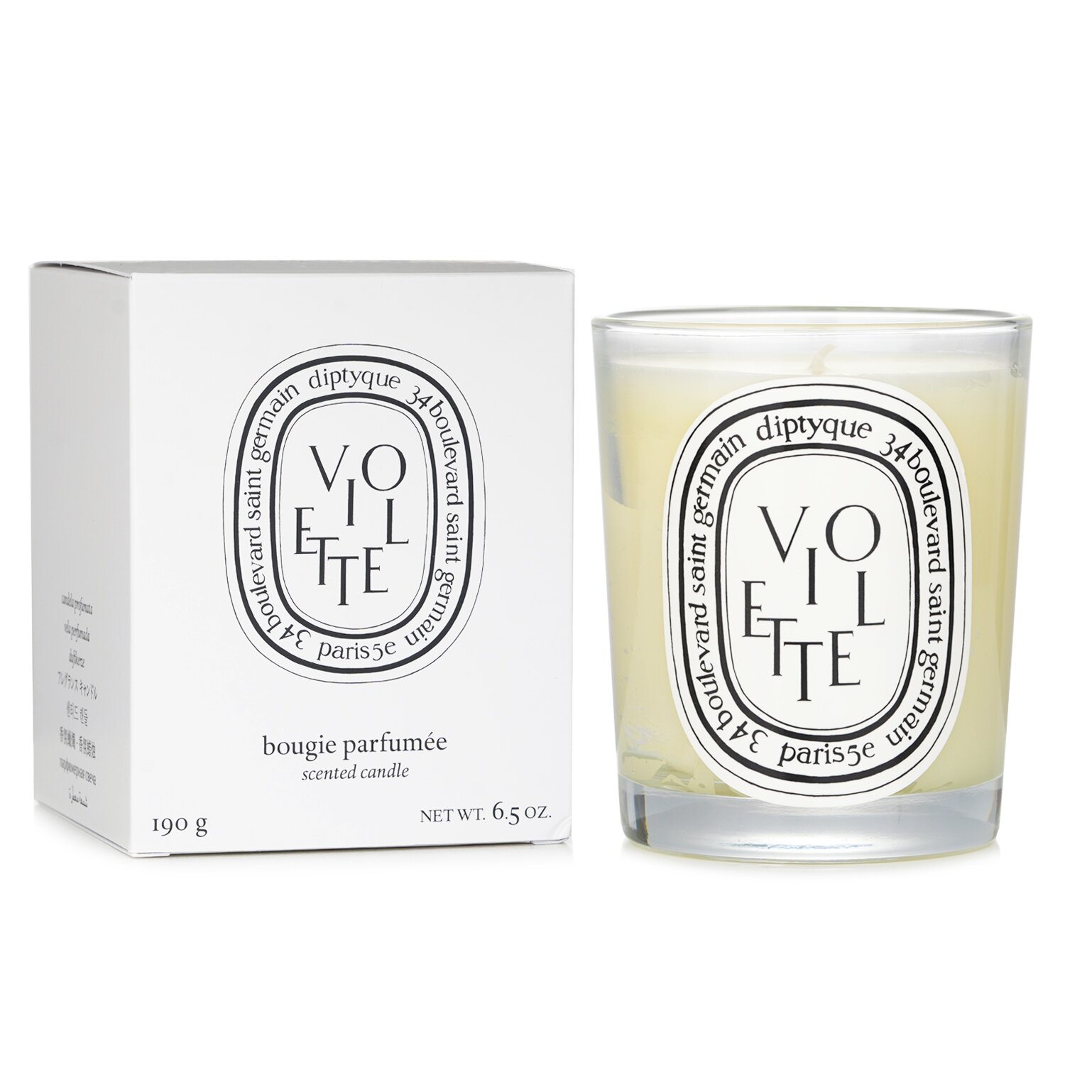 Diptyque Vela Perfumada - Violette (Violet) 190g/6.5oz