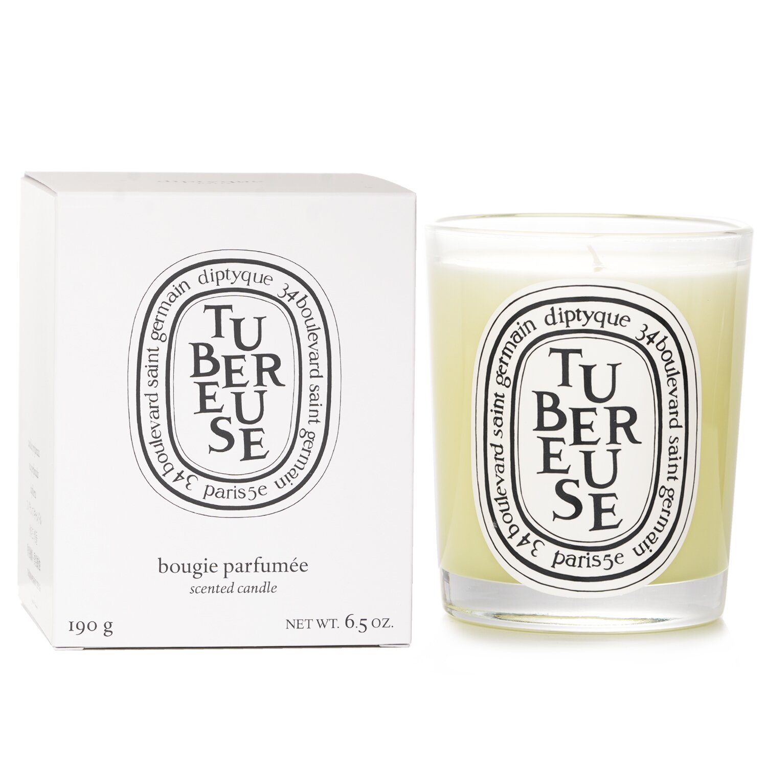 Diptyque Scented Candle - Tubereuse (Tuberose) 190g/6.5oz