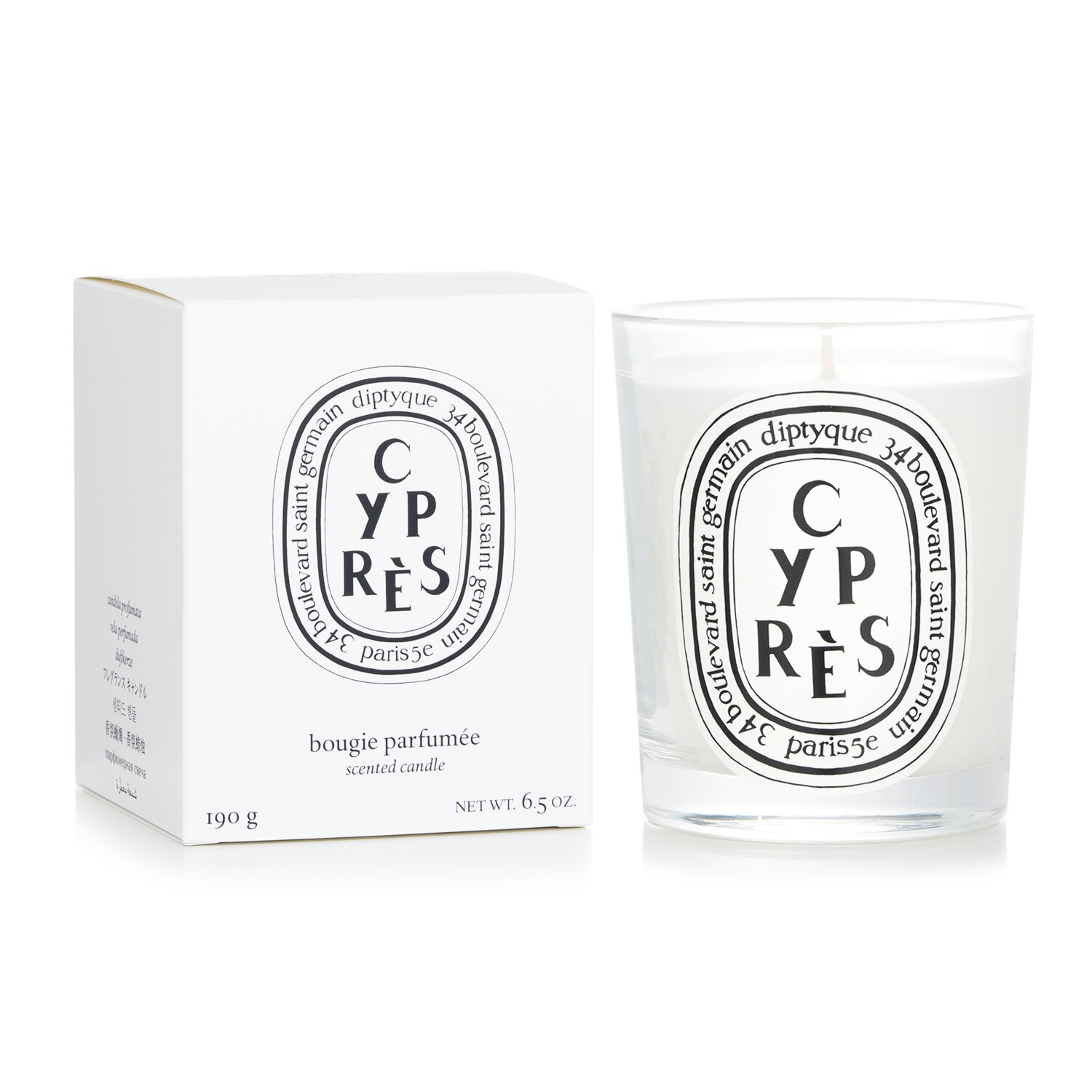 Diptyque Scented Candle - Cypres (sypress) 190g/6.5oz