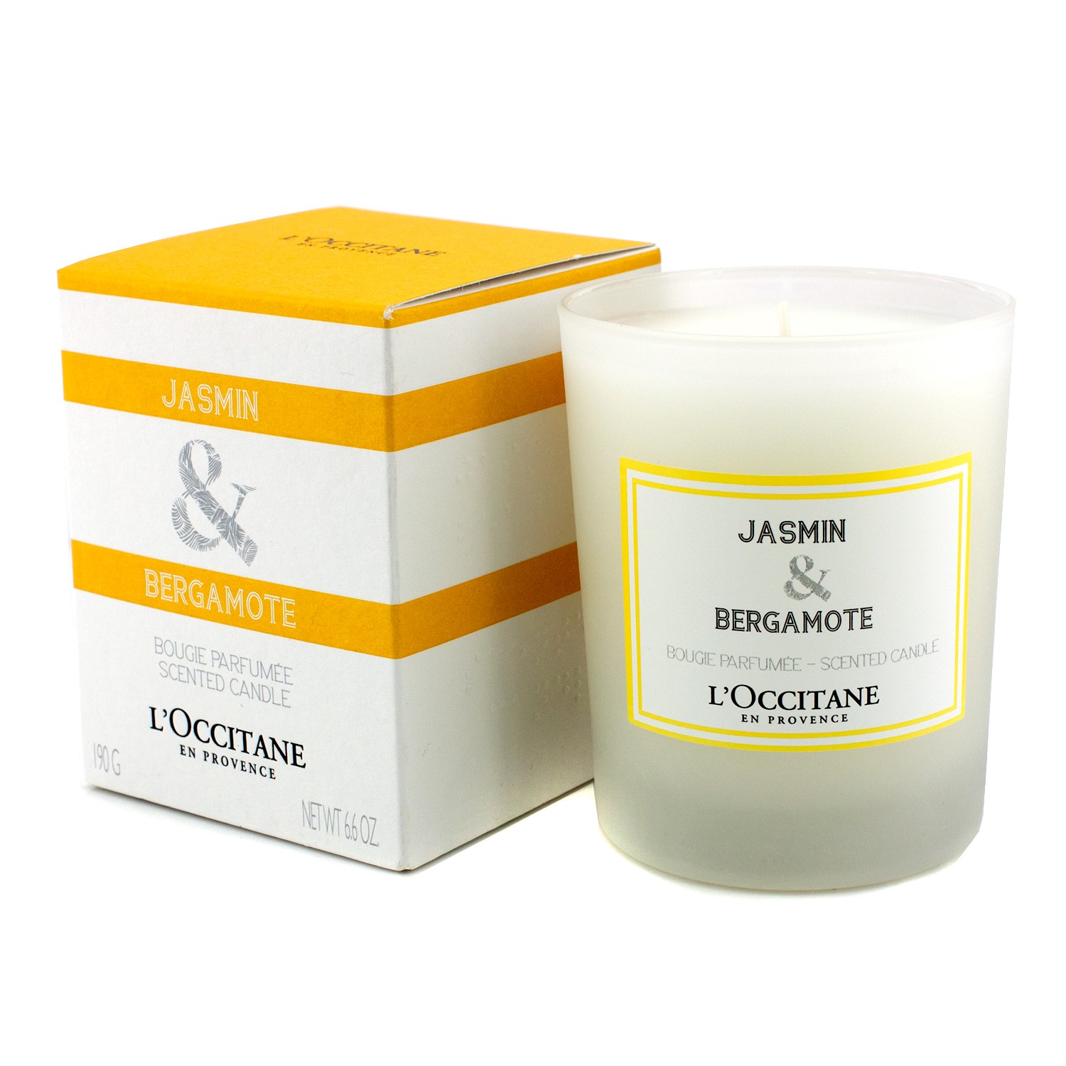 L'Occitane Jasmin & Bergamote Vela Perfumada 190g/6.6oz