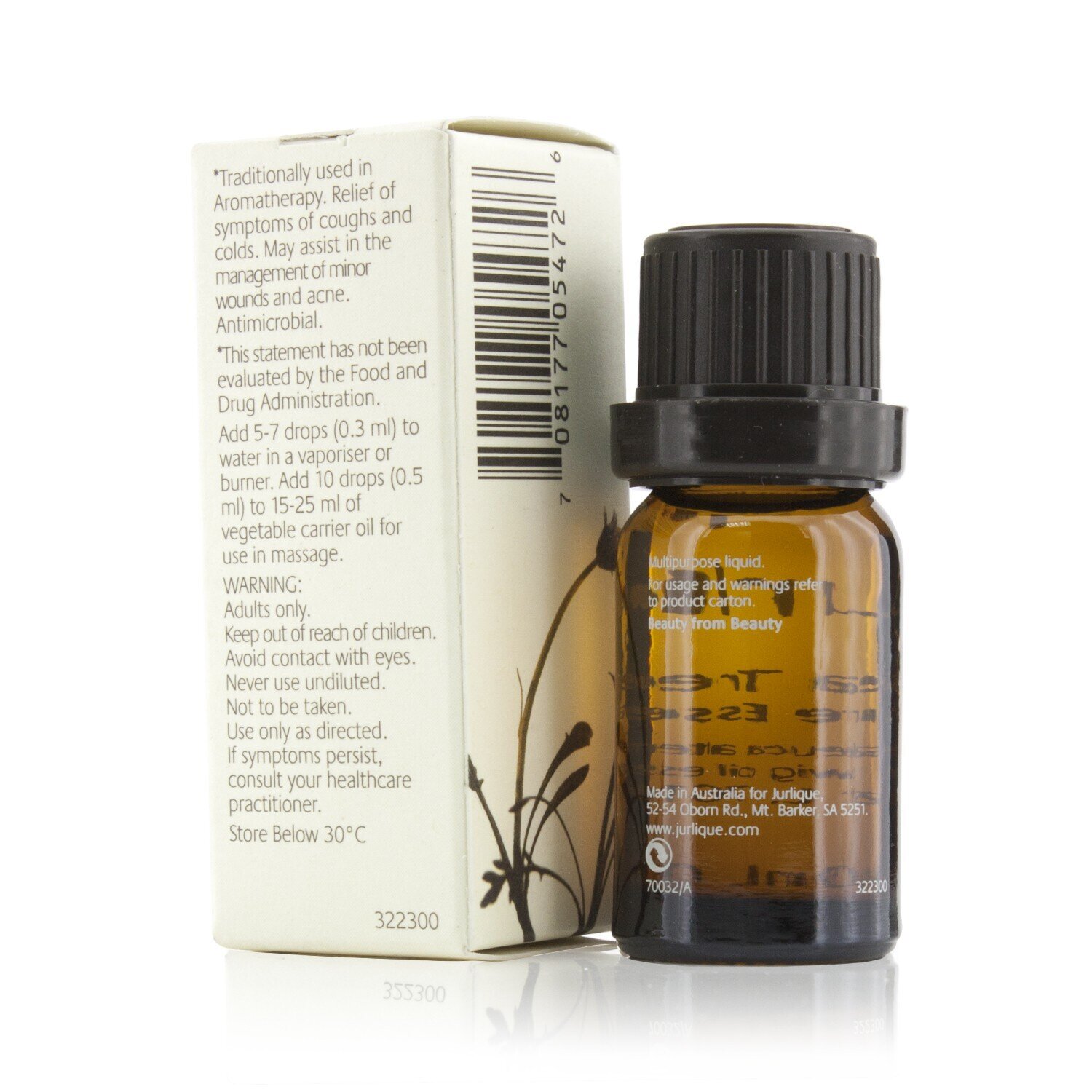 茱莉蔻  Jurlique 茶树純精油Tea Tree Pure Essential Oil 10ml/0.33oz