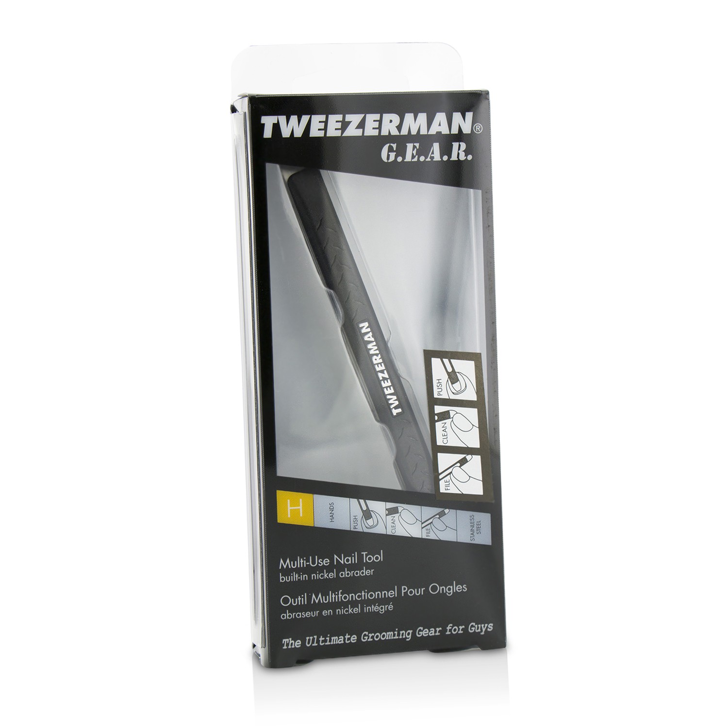 Tweezerman แต่งเล็บ G.E.A.R. Multi-Use Nail Tool 1pc