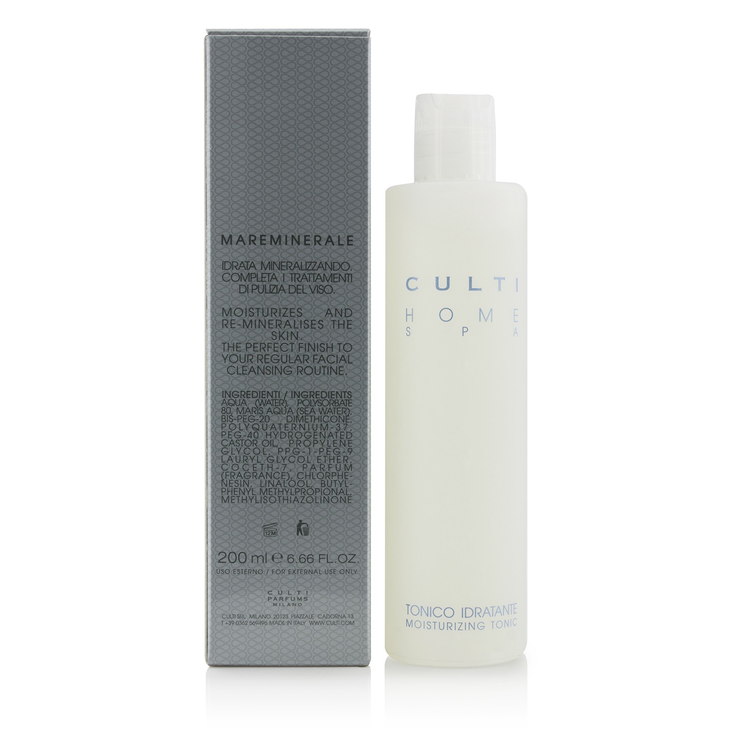 CULTI MILANO Home Spa Moisturizing Tonic 200ml/6.66oz