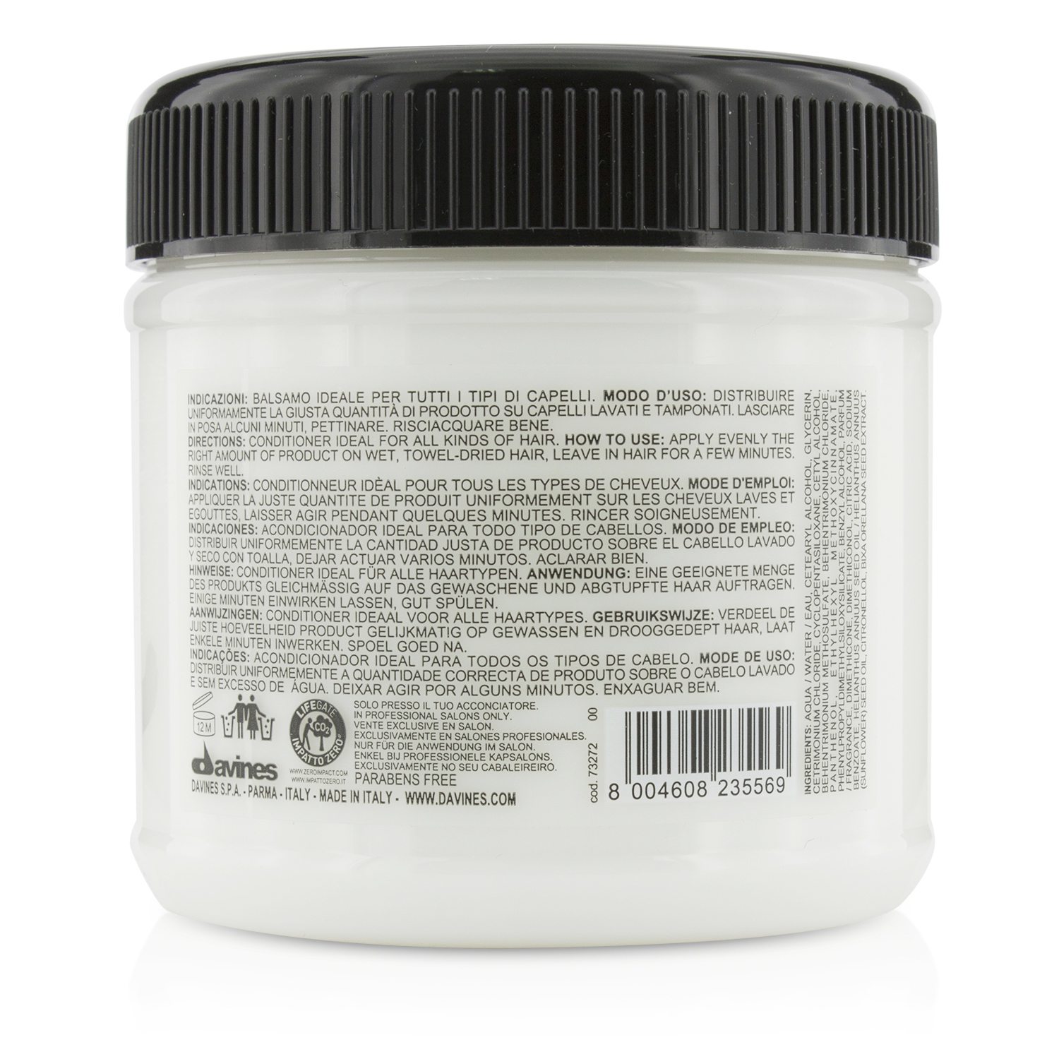 Davines OI Absolute Beautifying Conditioner (For All Hair Types) 250ml/8.45oz