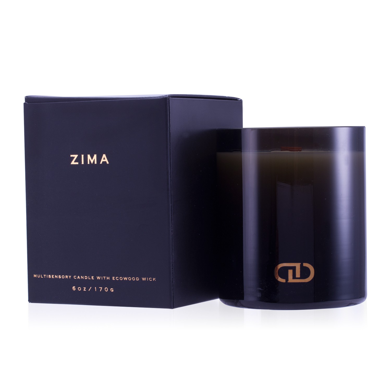 DayNa Decker Exotic Multisensory Candle with Ecowood Wick - Zima 170g/6oz