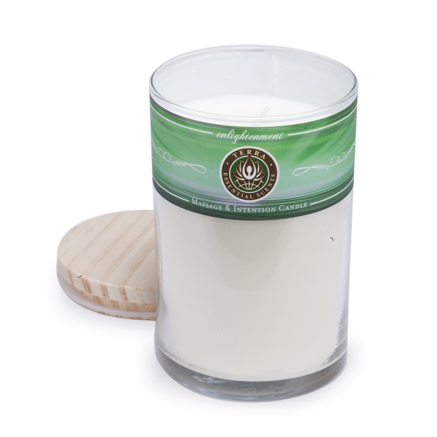 Terra Essential Scents Massage & Intention Κερί - Enlightenment 12oz