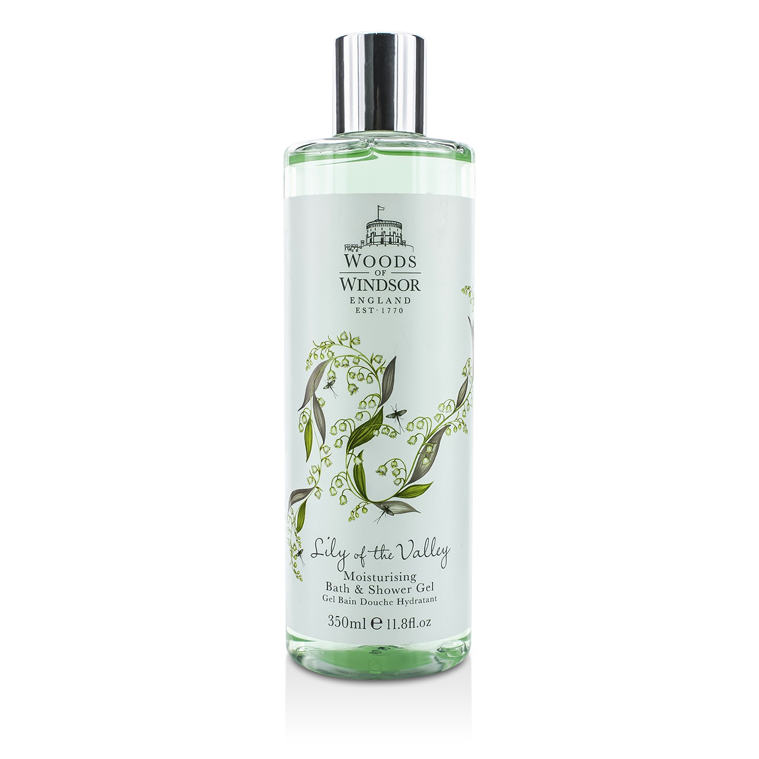 Woods Of Windsor Lily Of The Valley Moisturising Bath & Shower Gel 350ml/11.8oz