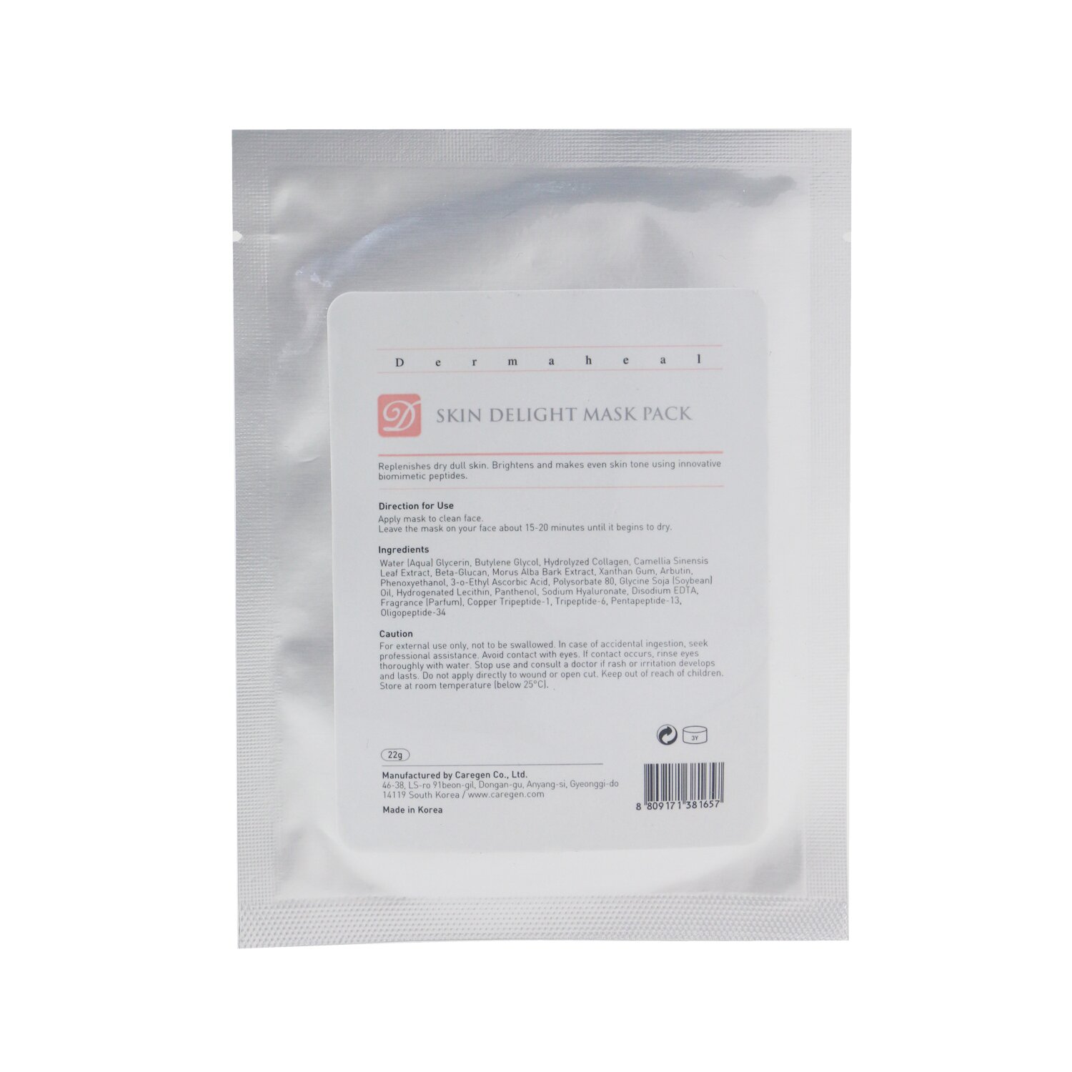 Dermaheal Skin Delight Mask Pack 22g/0.7oz