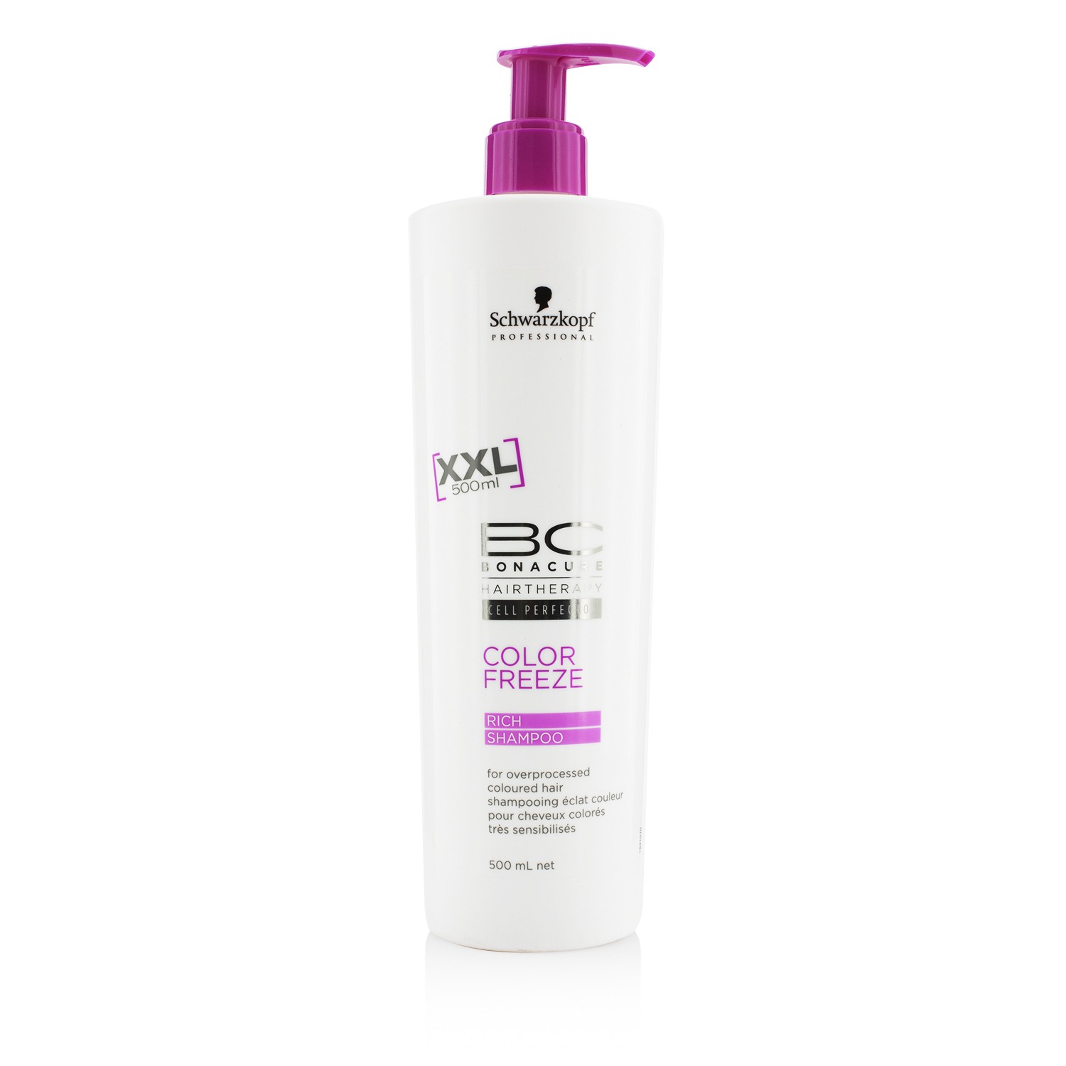 Schwarzkopf Shampoo BC Color Freeze Rich (Cabelos Tingidos Danificados) 500ml/16.9oz