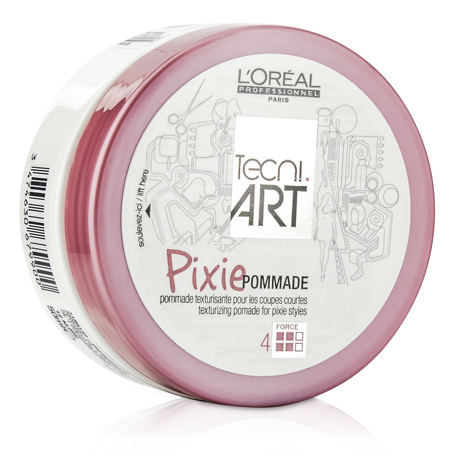 L'Oreal Professionnel Tecni.Art Pixie Pommade Texturizing Pomade (For Pixie Styles) 50ml/1.7oz