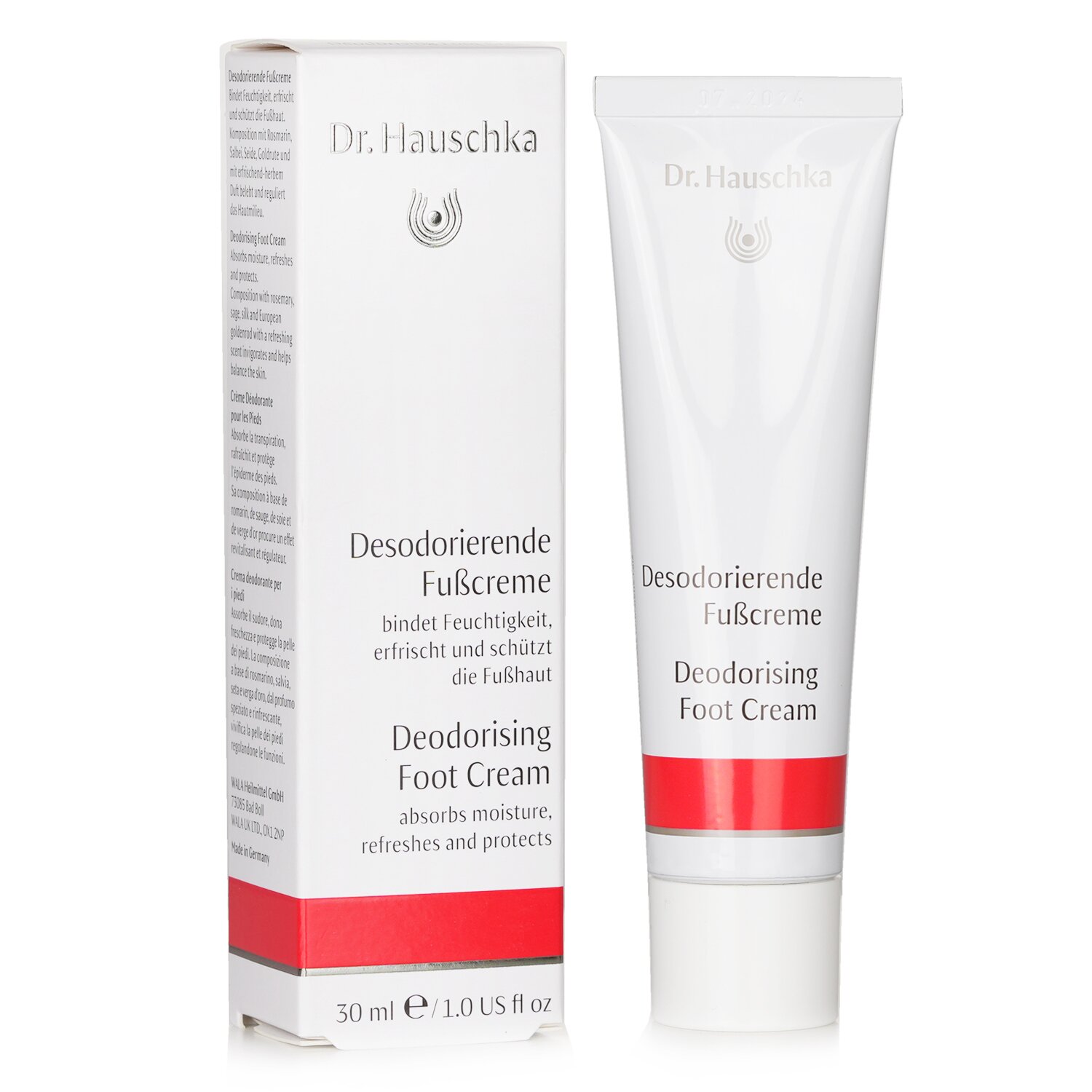 Dr. Hauschka Deodorizing Foot Cream 30ml/1oz