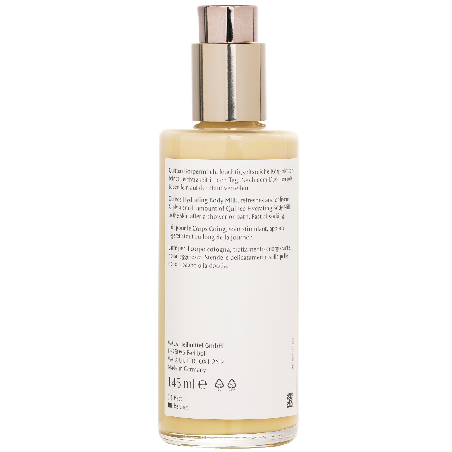 Dr. Hauschka Quince Leche Corporal Hidratante 145ml/4.9oz