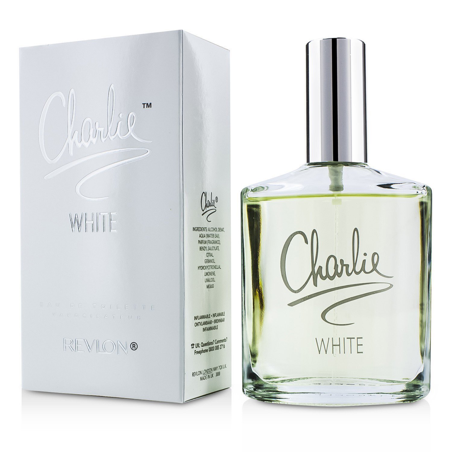 Revlon Charlie White Eau De Toilette Spray 100ml