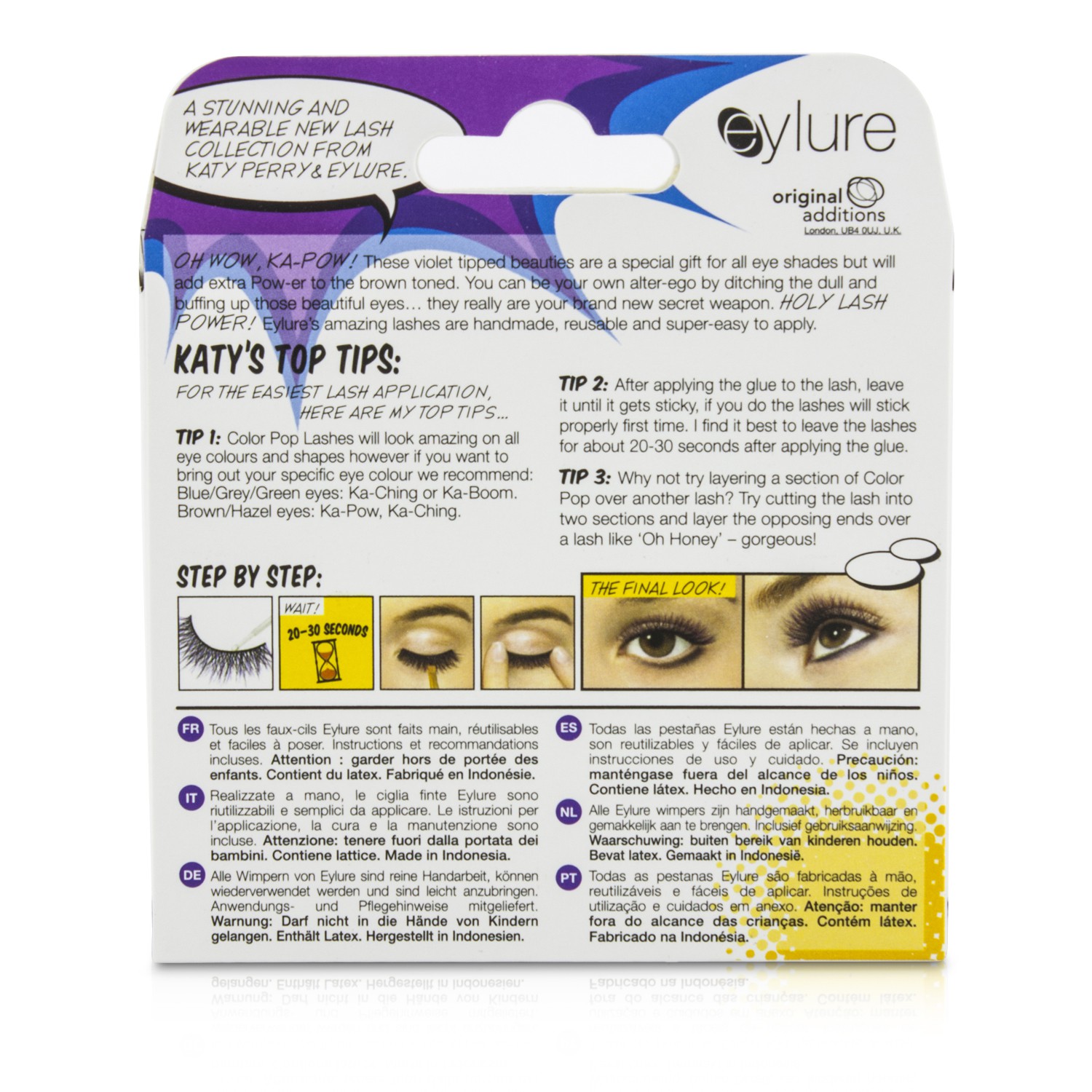 Eylure Katy Perry False Lashes 1pair