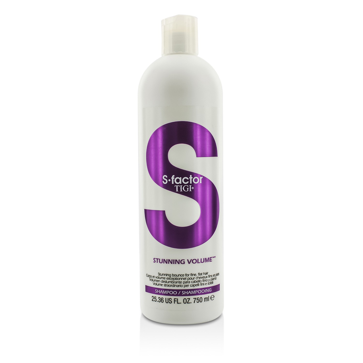 Tigi S Factor Stunning Volume Shampoo (Stunning Bounce For Fine, Flat Hair) 750ml/25.36oz