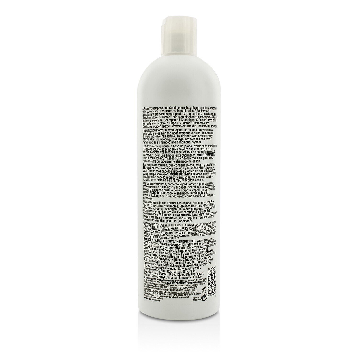 Tigi S Factor Stunning Volume Conditioner (Stunning Bounce For Fine, Flat Hair) 750ml/25.36oz