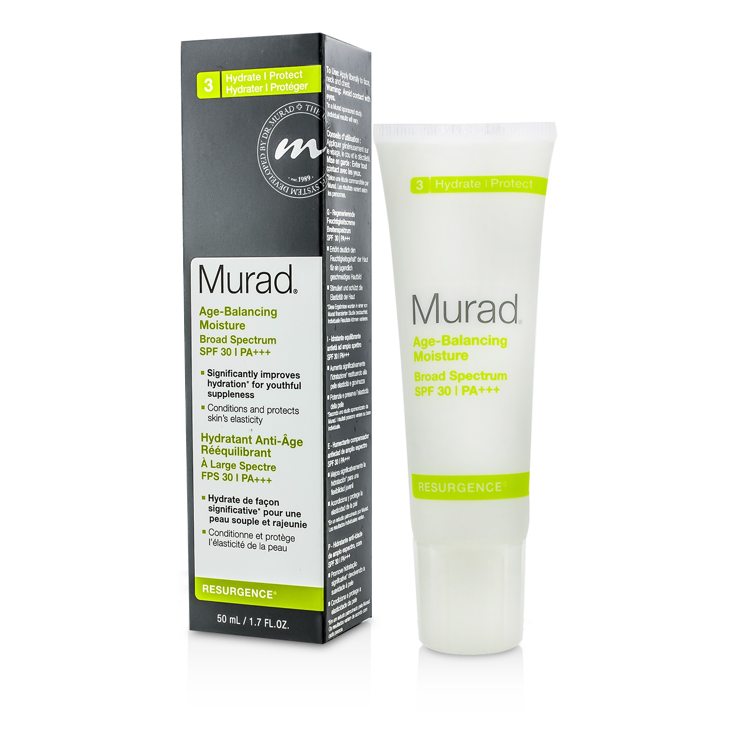 Murad Humectante Balance Edad Espectro Amplio Con SPF 30 50ml/1.7oz