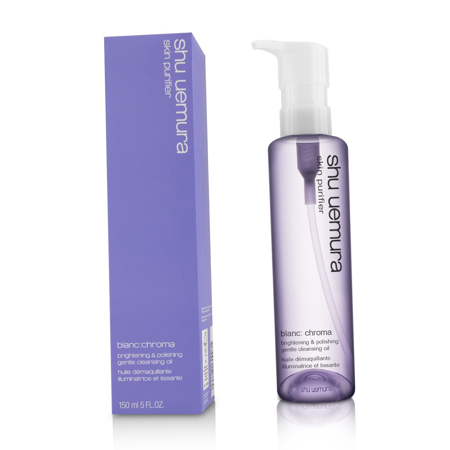 Shu Uemura زيت منظف لطيف لتفتيح وصقل البشرة Blanc:Chorma 150ml/5oz