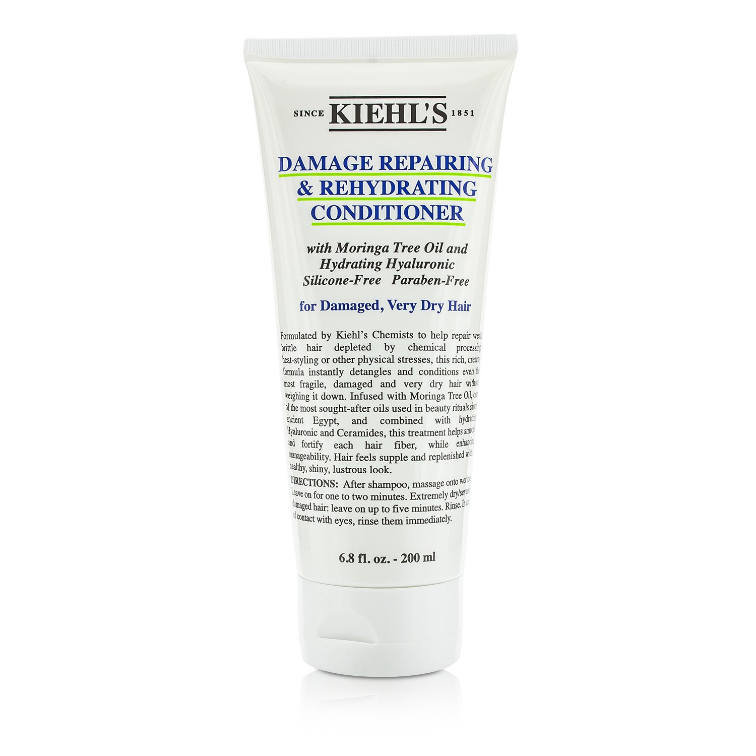 Kiehl's Damage Repairing & Rehydrating Conditioner (For Damaged, Very Dry Hair) 200ml/6.8oz