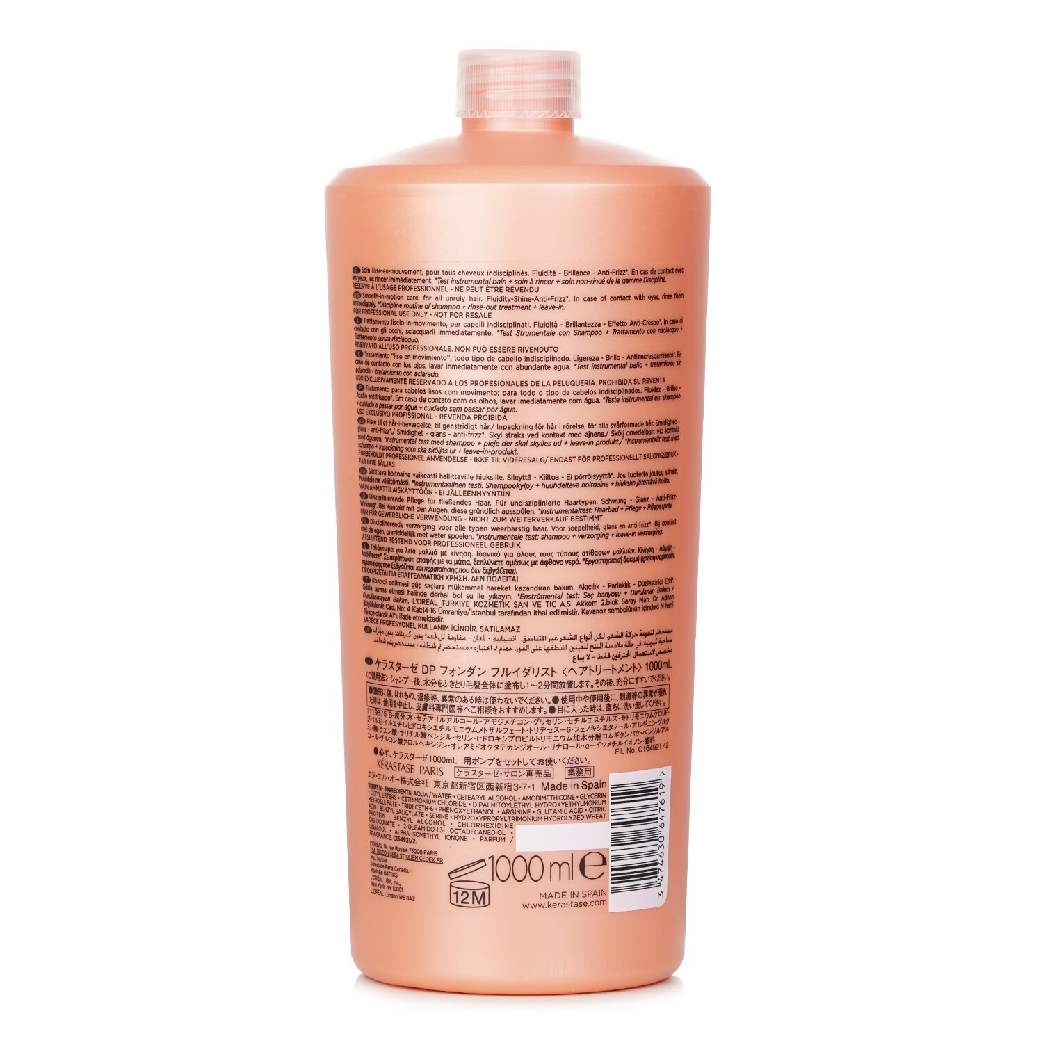 Kerastase Discipline Fondant Fluidealiste Smooth-in-Motion Care (Para Cabello Difícil de Manejar) 1000ml/34oz