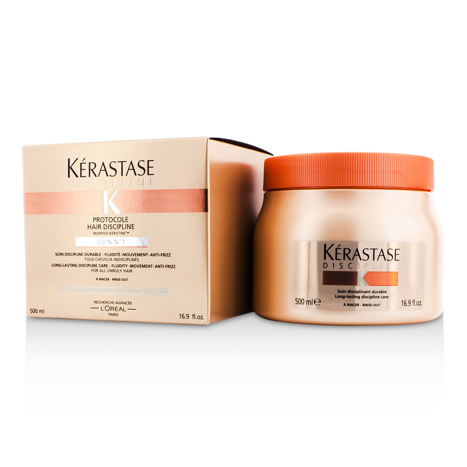 Kerastase Discipline Protocole Hair Discipline Soin N1 Μακράς Διάρκειας Περιποίηση (Για Όλα τα Ατίθασα Μαλλιά) 500ml/16.9oz