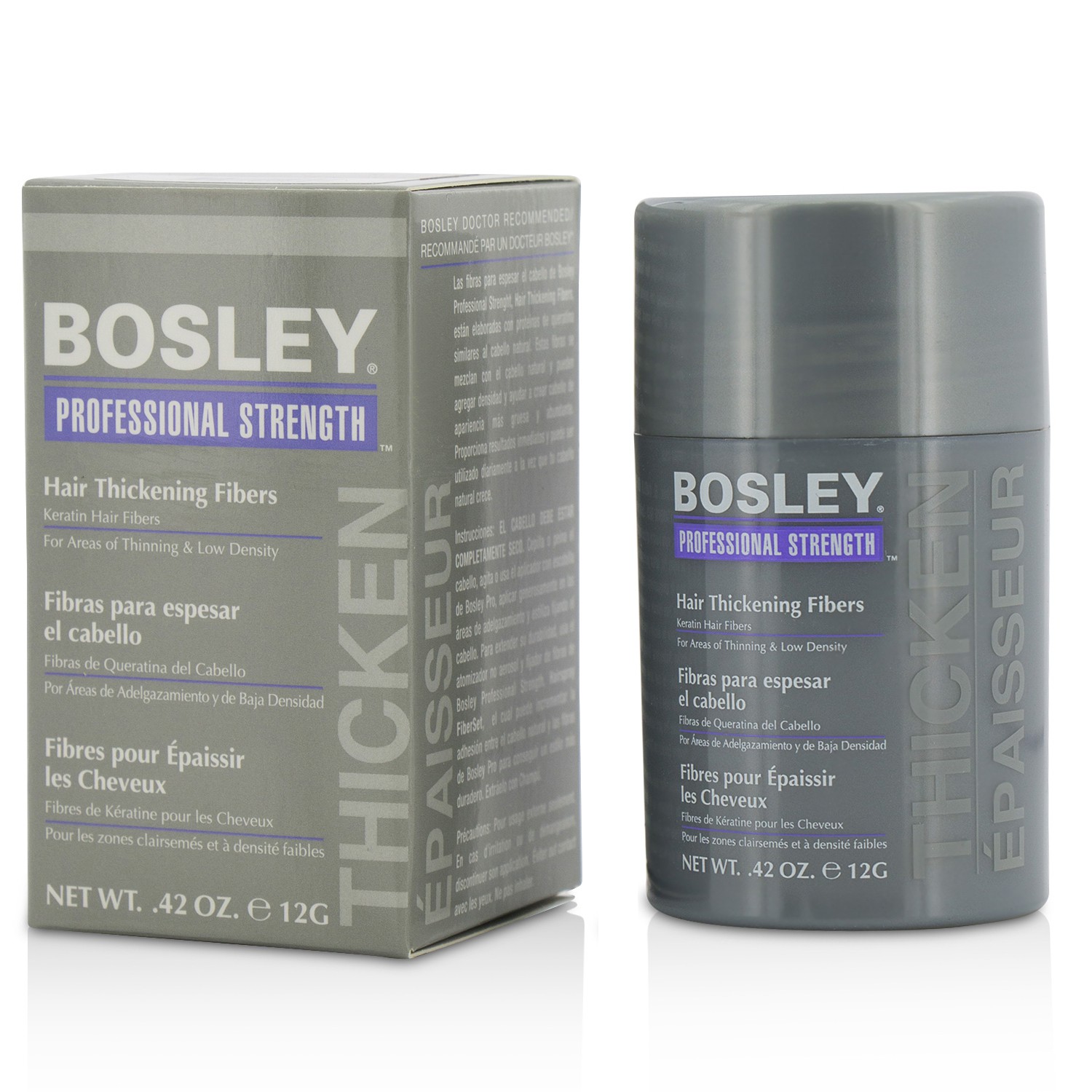 Bosley Professional Strength Hair Thickening Fibers 12g/0.42oz