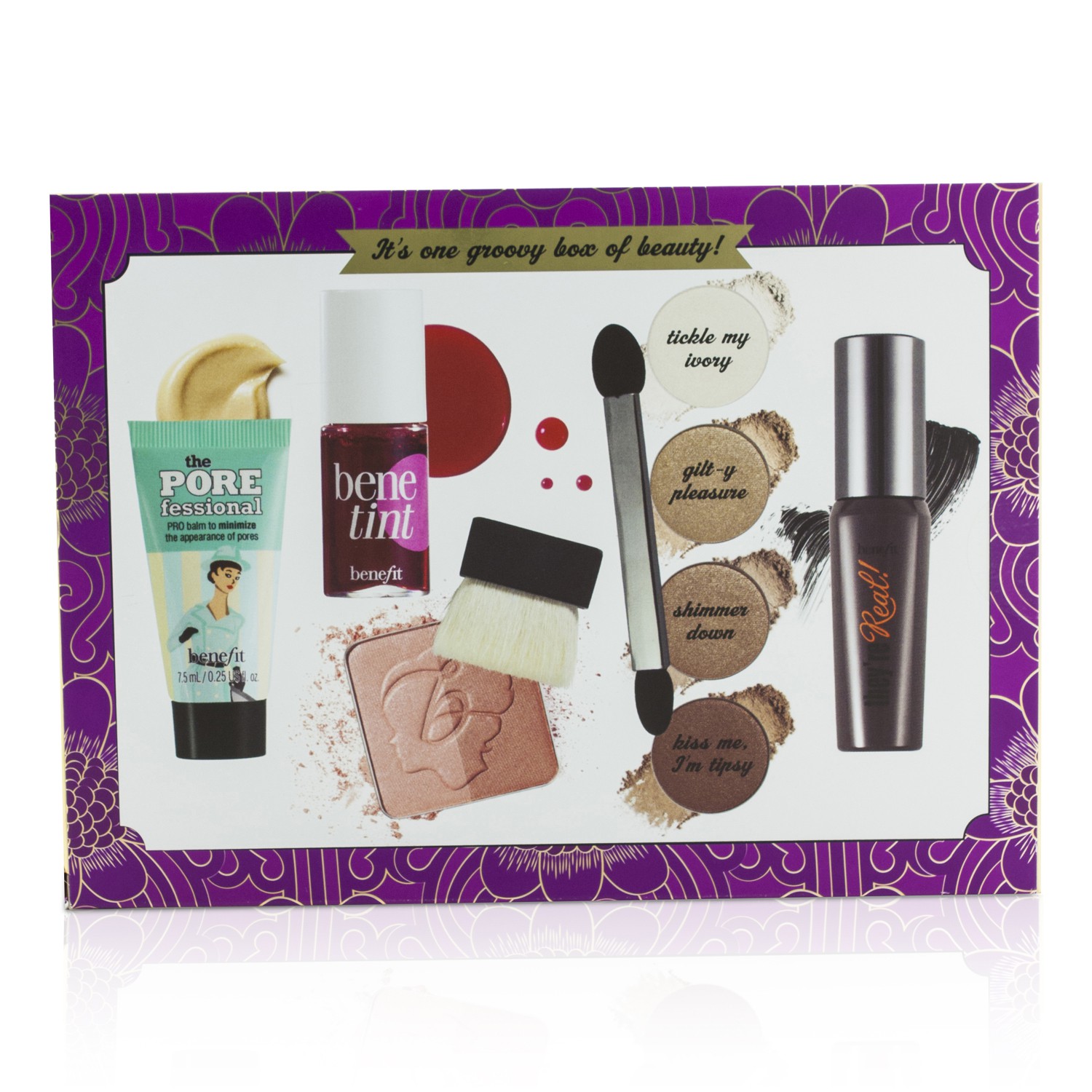 Benefit Groovy Kind A Love Makeup Kit (1x Porefessional, 1x Mascara, 1x Benetint...) 7pcs