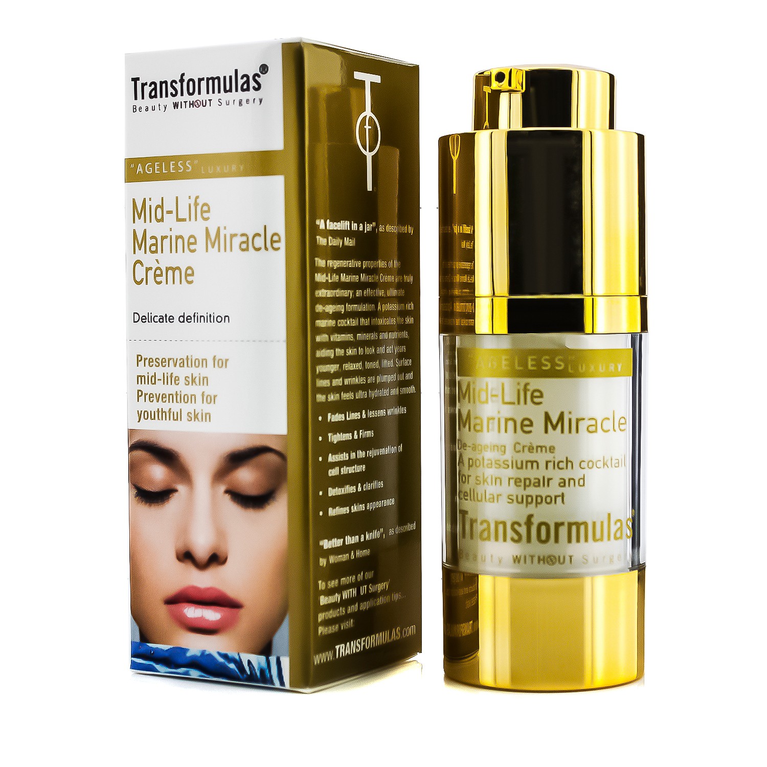 Transformulas Mid-Life Marine Miracle Creme 15ml/0.5oz