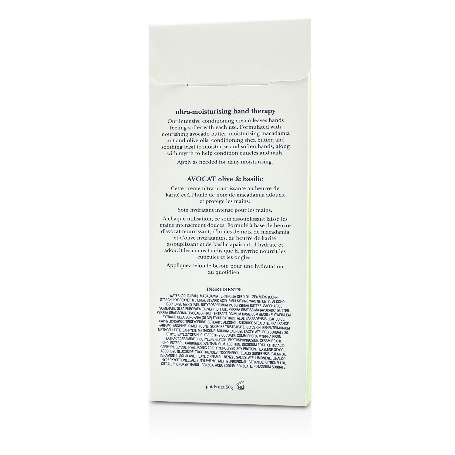 Crabtree & Evelyn Avocado, Olive & Basil Ultra-Moisturising Hand Therapy 50g/1.8oz