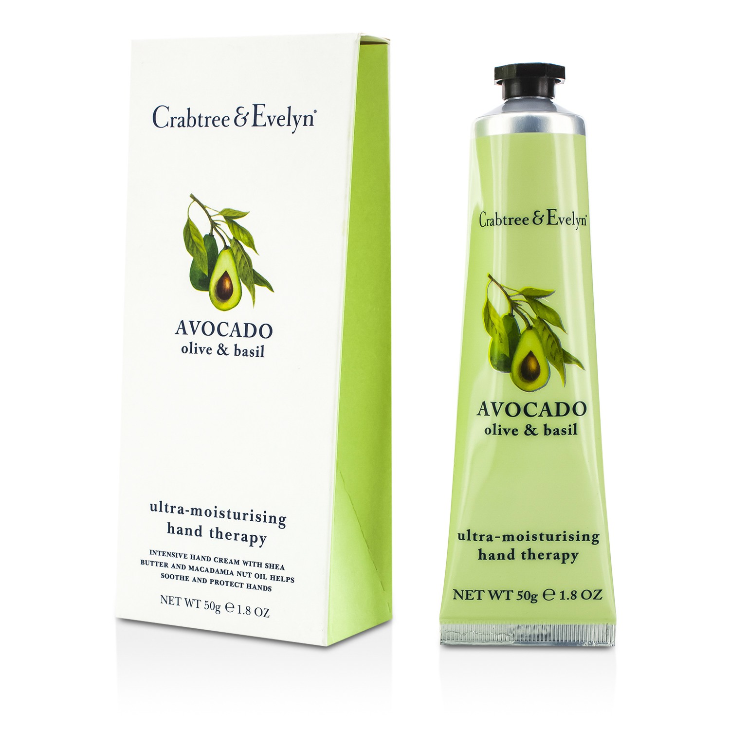 Crabtree & Evelyn Avocado, Olive & Basil Ultra-Moisturising Hand Therapy 50g/1.8oz