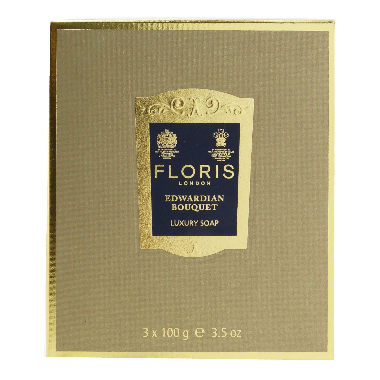 Floris Edwardian Bouquet Luxury Soap 3x100g/3.5oz