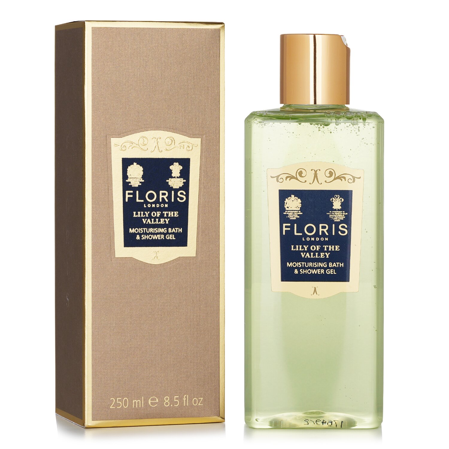 플로리스 Floris 릴리 오브 더 밸리 모이스처라이징 바스 & 샤워젤 250ml/8.5oz