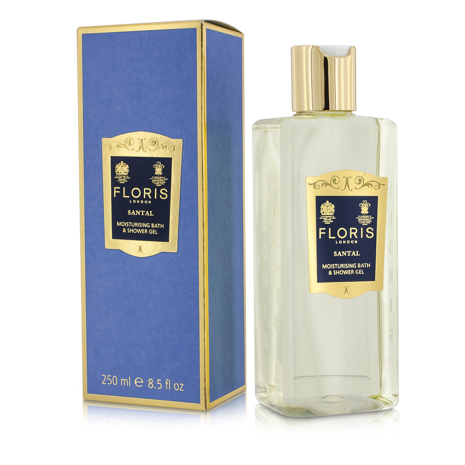 Floris Santal Moisturising Bath & Shower Gel 250ml/8.5oz