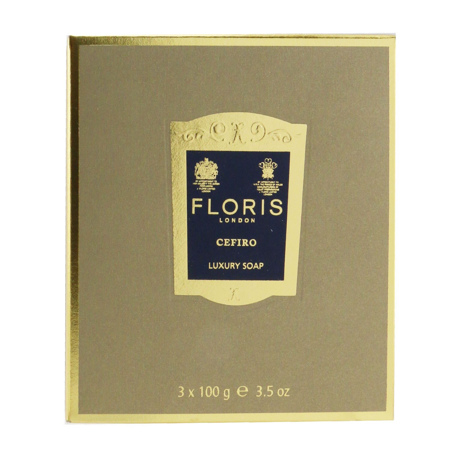 Floris صابون Cefiro Luxury 3x100g/3.5oz