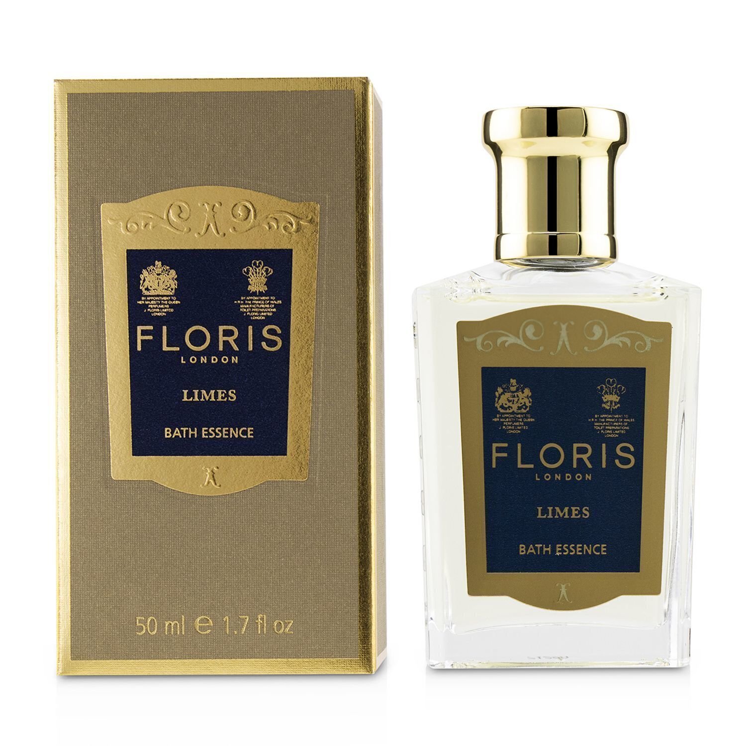 Floris เอสเซ้นส์ Limes Bath Essence 50ml/1.7oz