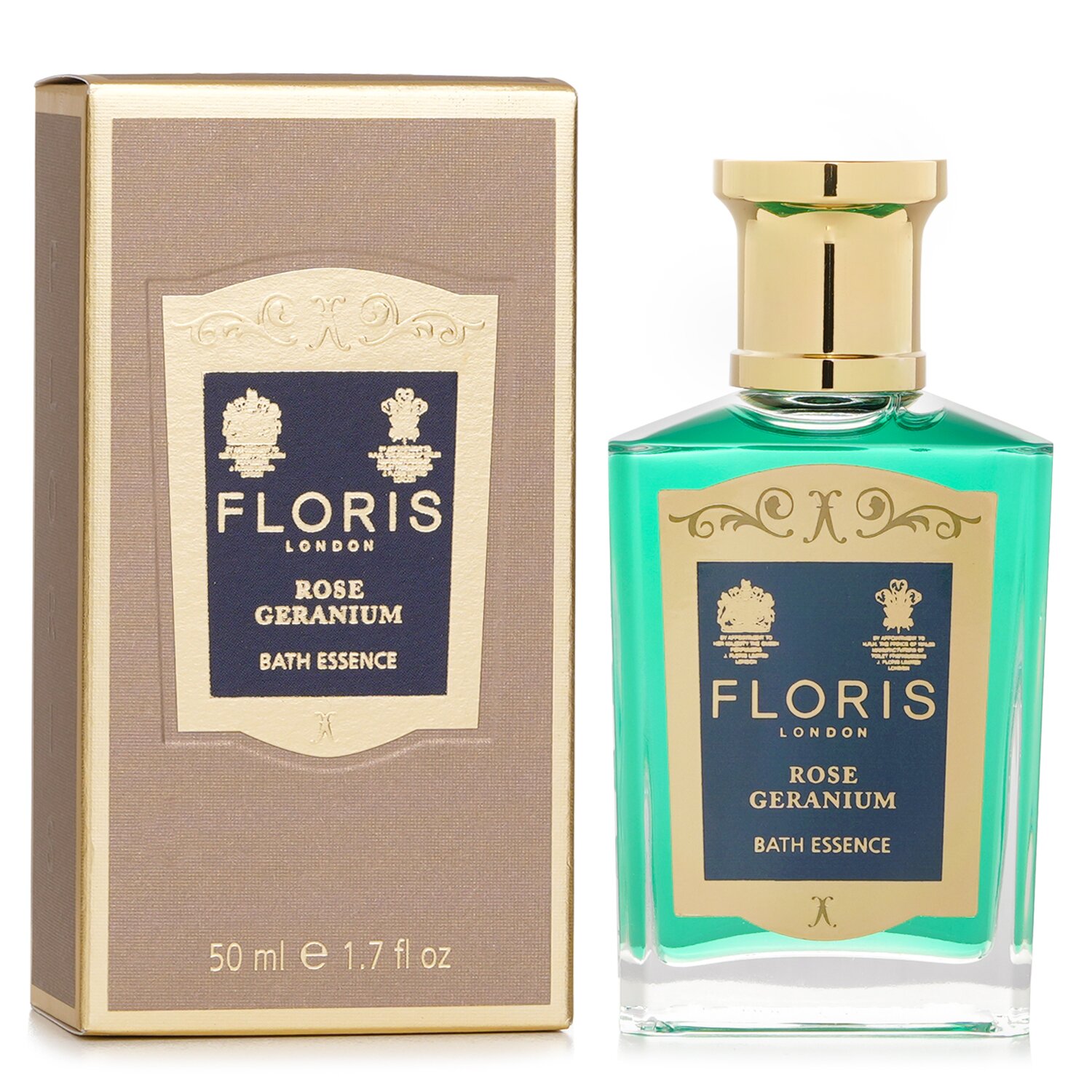 佛罗瑞斯  Floris 香叶天竺葵沐浴精华露Rose Geranium Bath Essence 50ml/1.7oz