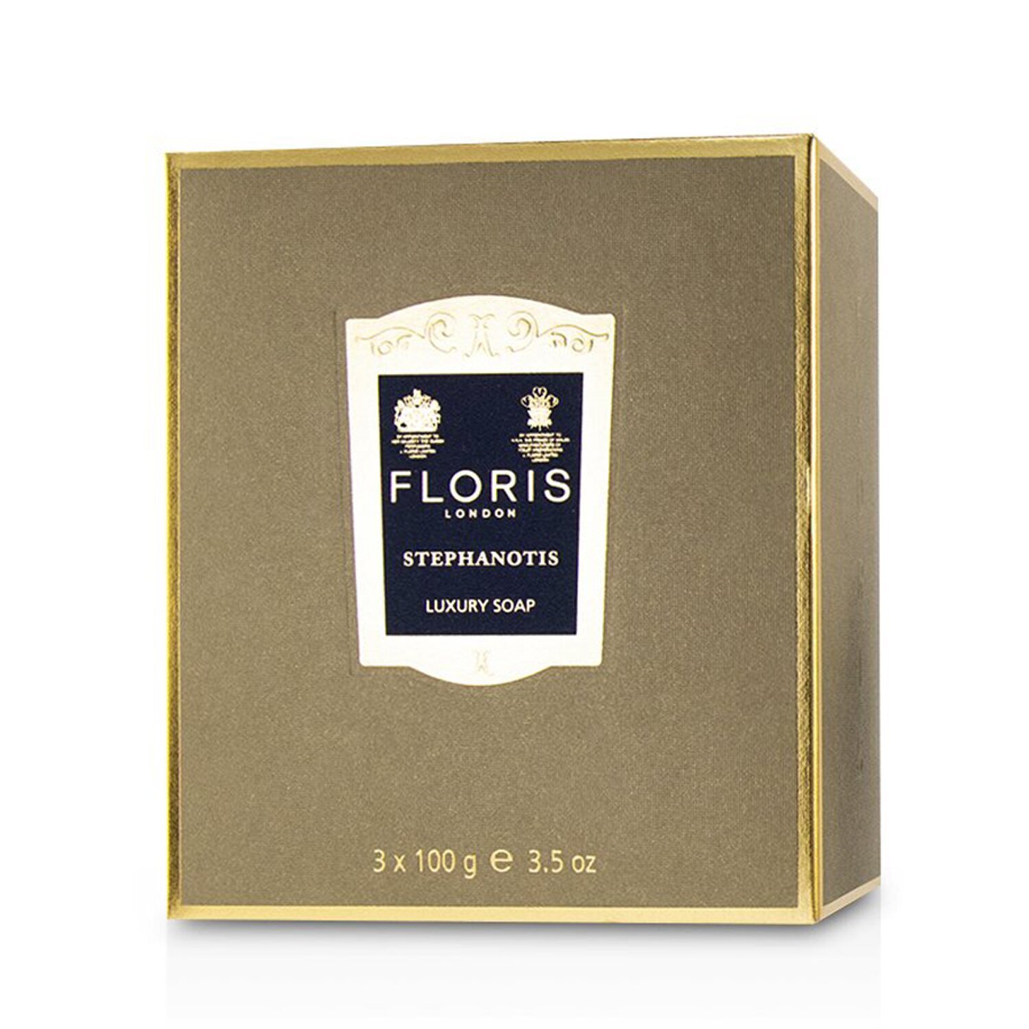 Floris صابون فاخر Stephanotis 3x100g/3.5oz