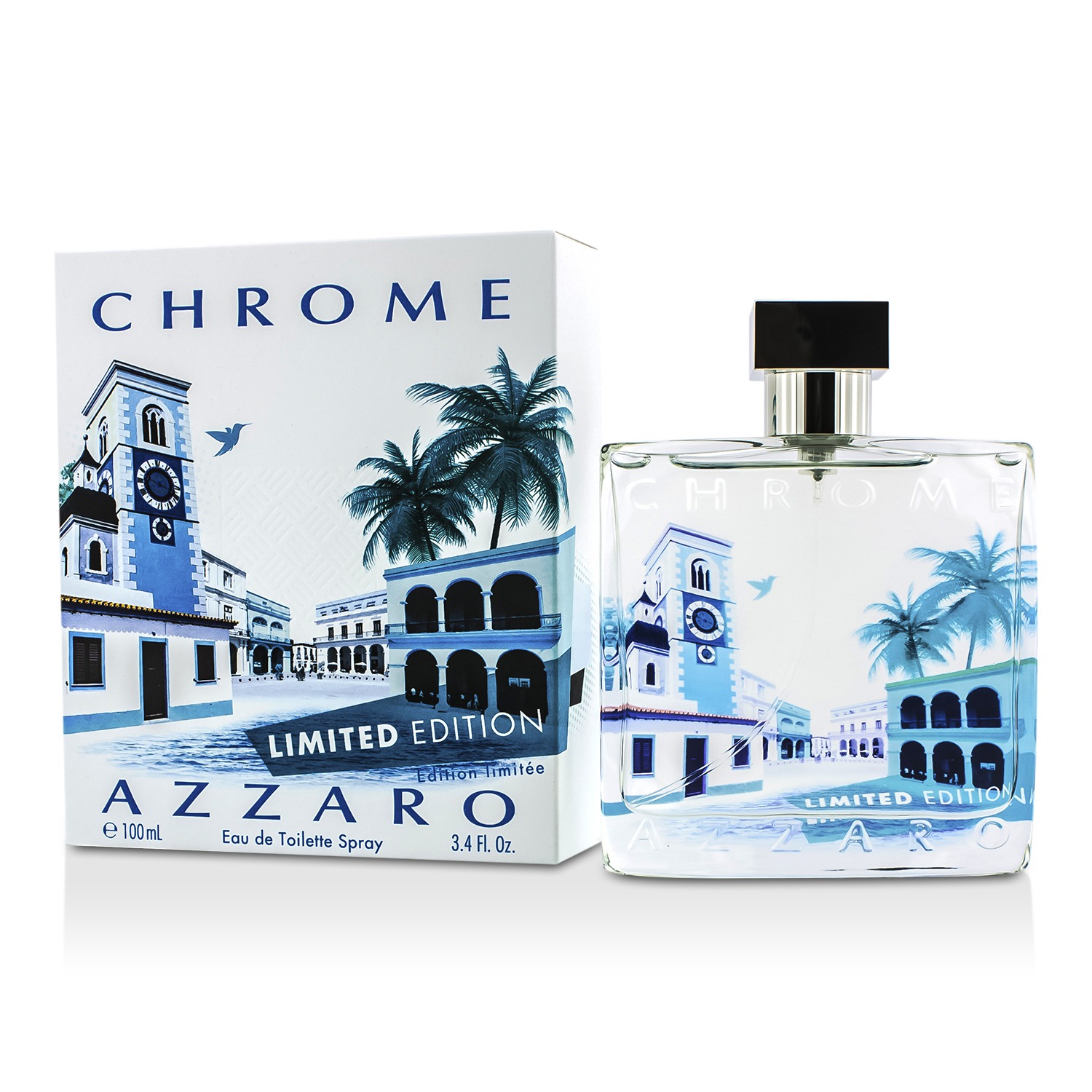 Loris Azzaro Chrome Eau De Toilette Spray (2014 Limited Edition) 100ml/3.4oz