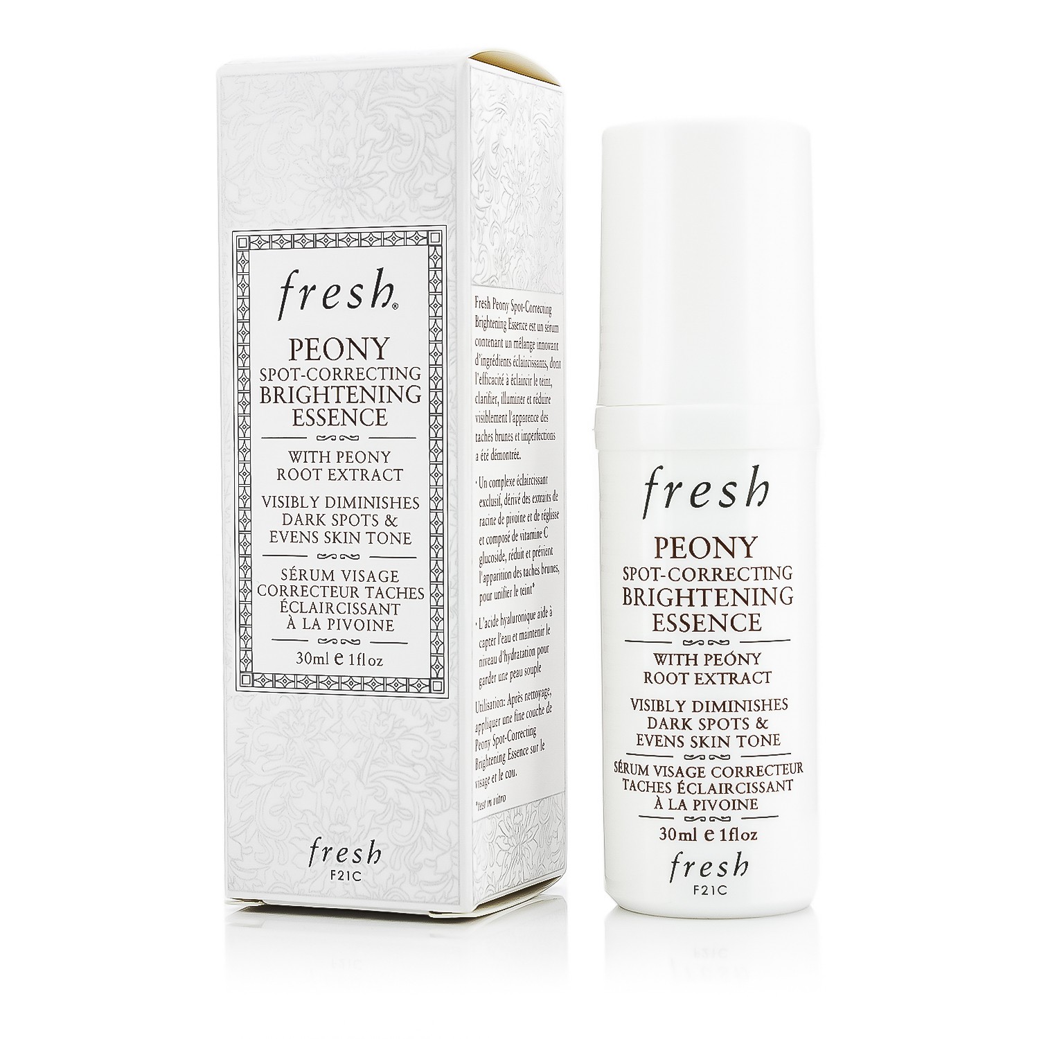 Fresh เอสเซ้นส์ปรับผิวใส Peony Spot-Correcting Brightening Essence 30ml/1oz