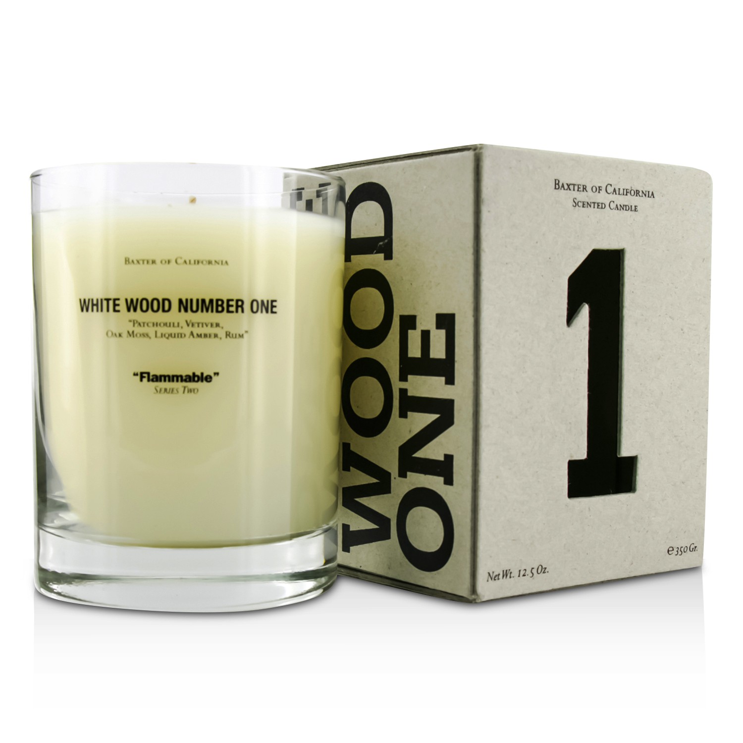 Baxter Of California Scented Candles - White Wood One 350g/12.5oz