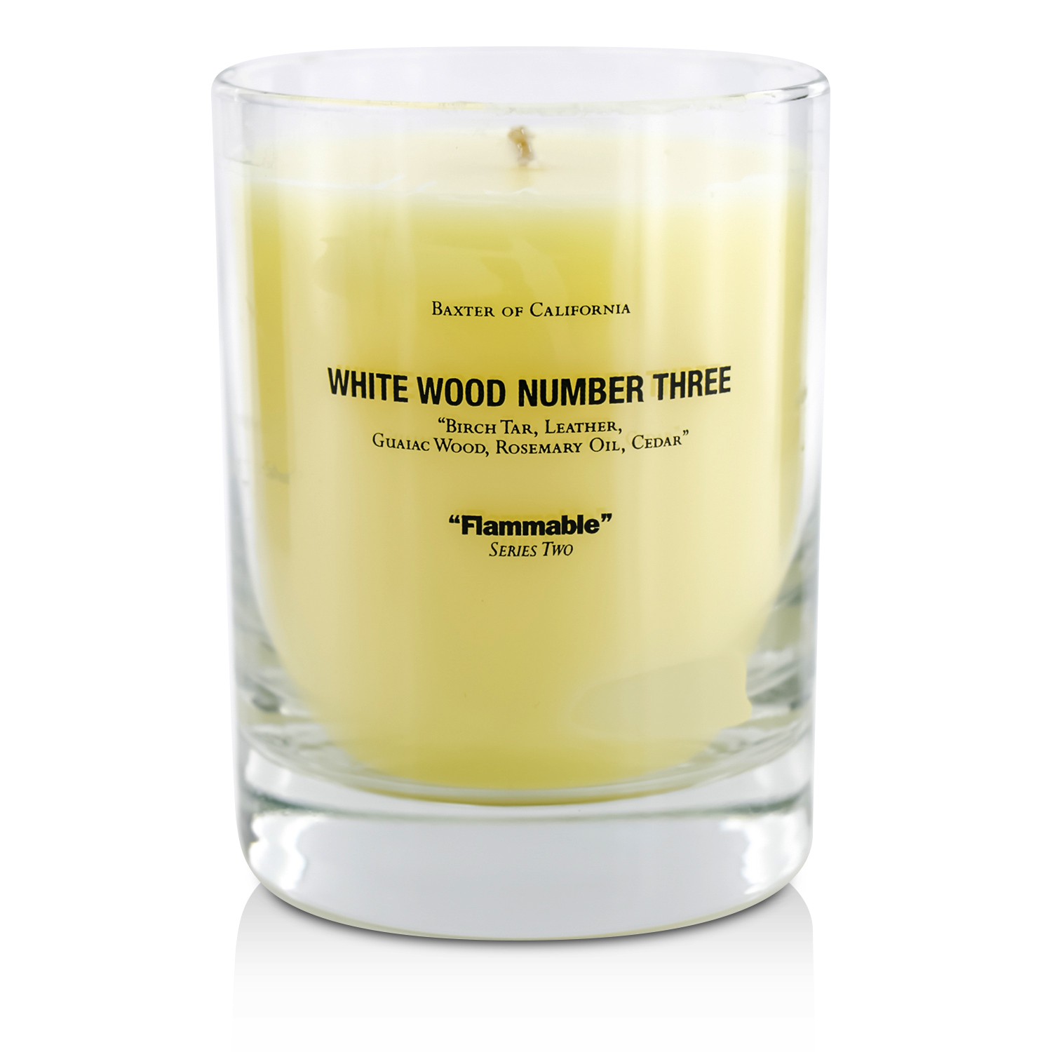 Baxter Of California Scented Candles - White Wood Three 350g/12.5oz