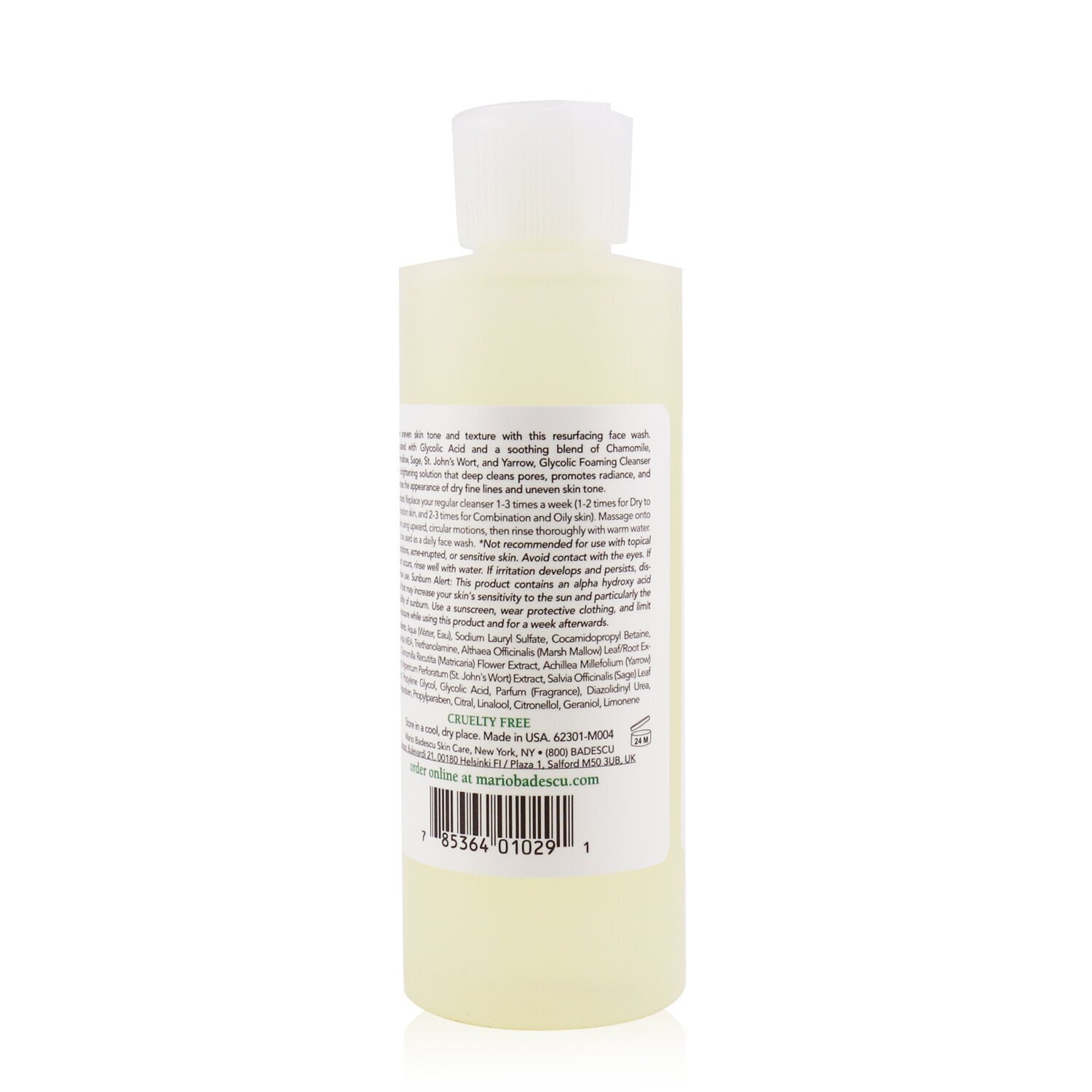 Mario Badescu Glycolic Foaming Cleanser 177ml/6oz